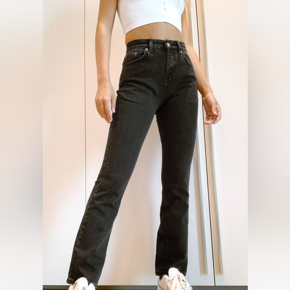ASOS Petite High Rise 70s Flare Jeans size 30